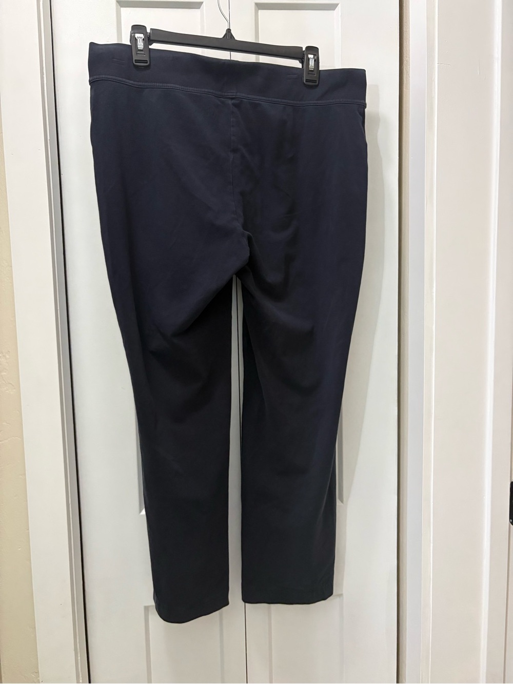 Lands End black starfish straight leg Stretch Casual Pants size M